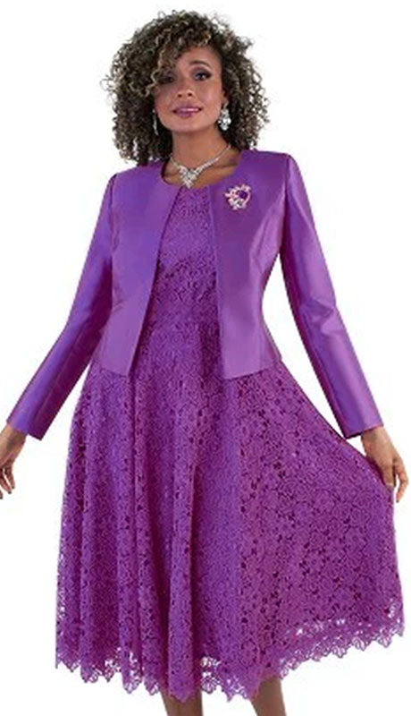 Tally Taylor 4529-PUR Church Dress