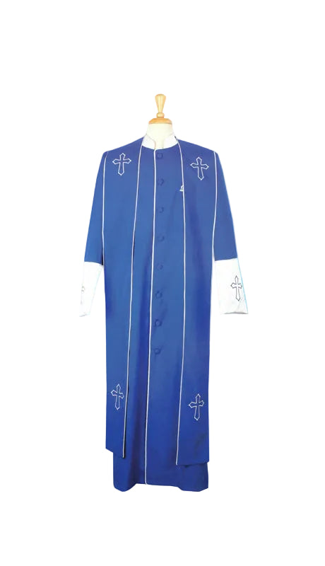 Sapphire Collection Mens Church Robe 2-BLU