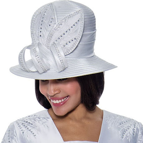 GMI 9472-WHT-IH Church Hat