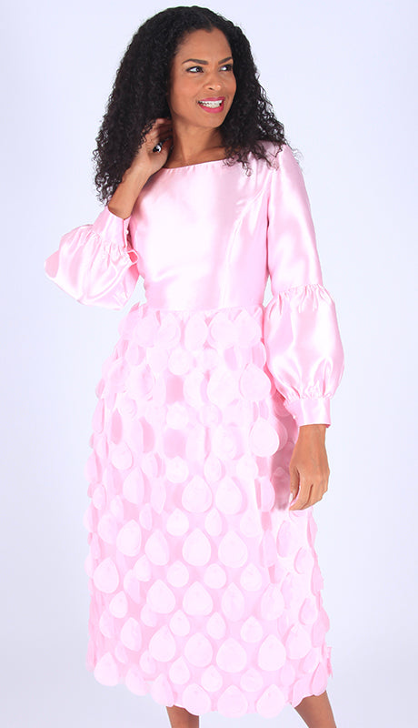 Diana Couture 8616-PNK Church Dress