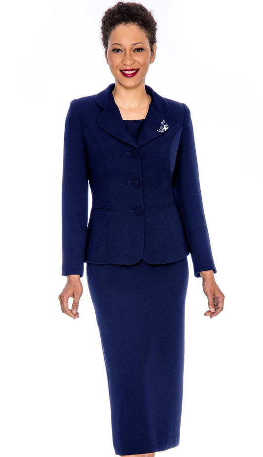 Giovanna 0824-NVY Church Suit