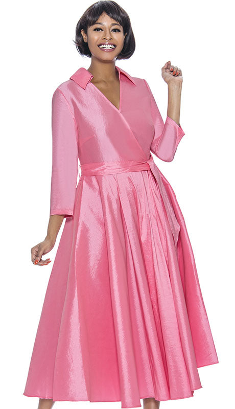 Terramina 7869-PNK Church Dress Pink / 18