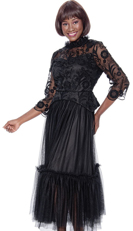 Terramina 7146-BLK Church Dress