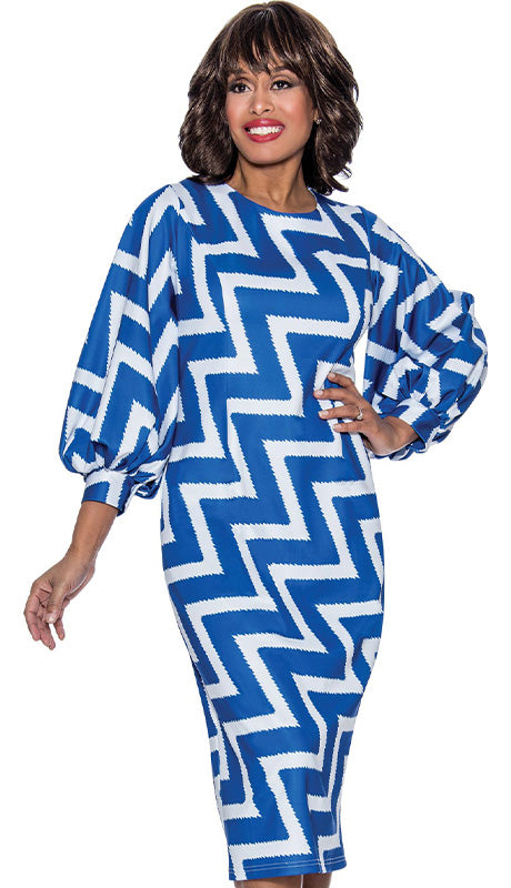 Nubiano 1311-BUW Church Dress