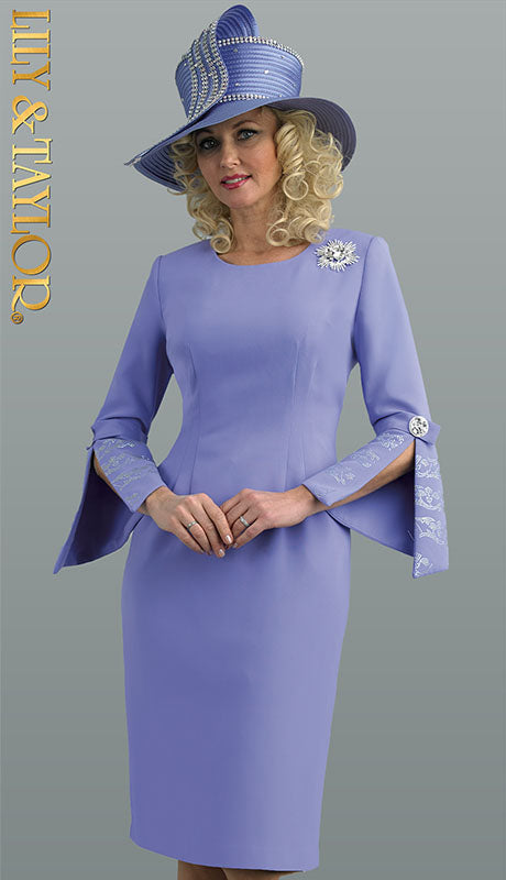 Lily And Taylor 4625-LAV First Church Dress