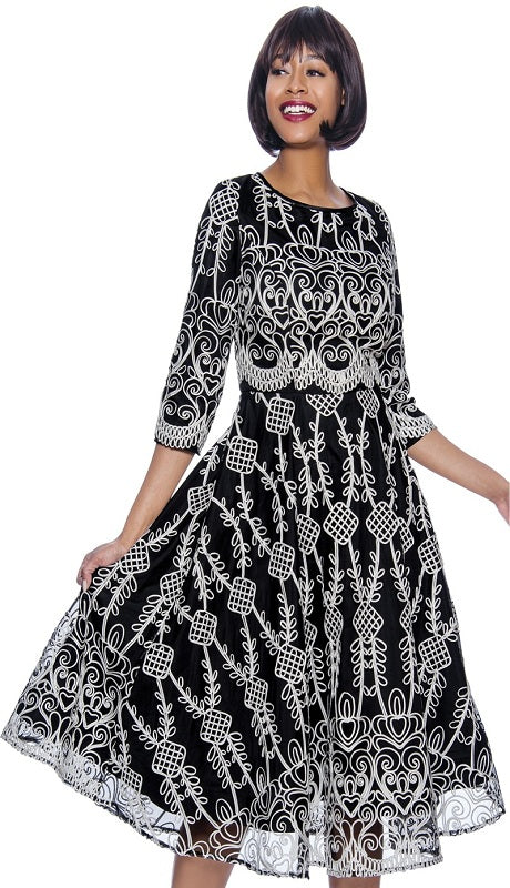 Terramina 7929-BW Church Dress