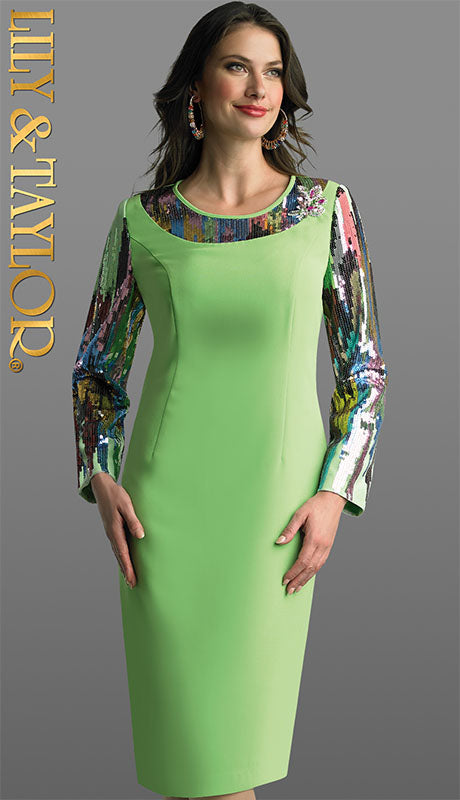 Lily And Taylor 4742-GWM Church Dress