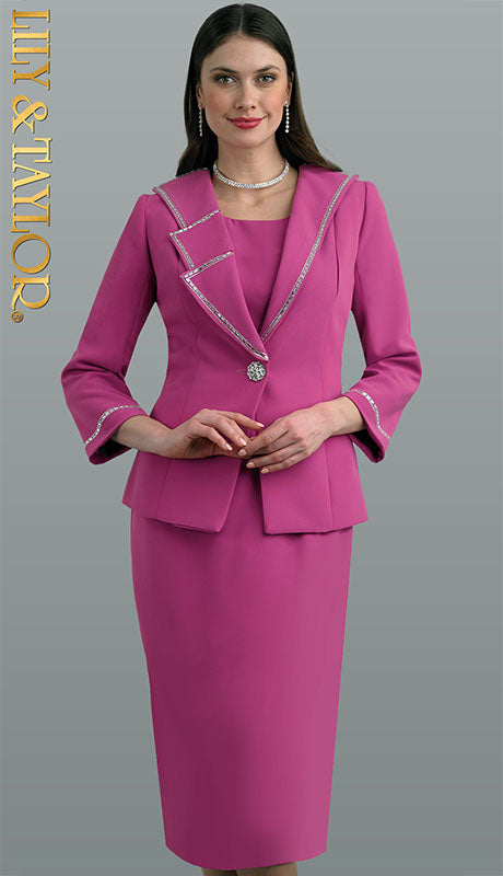 Lily And Taylor 4631-FU Church Suit