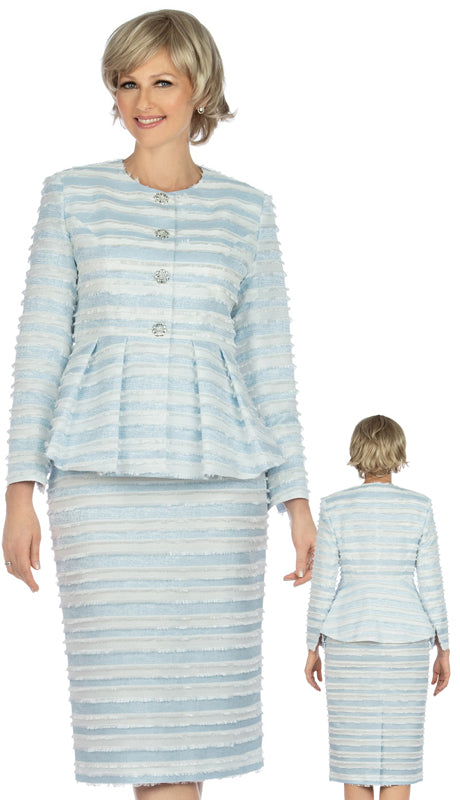 Giovanna G1126-WB Church Suit