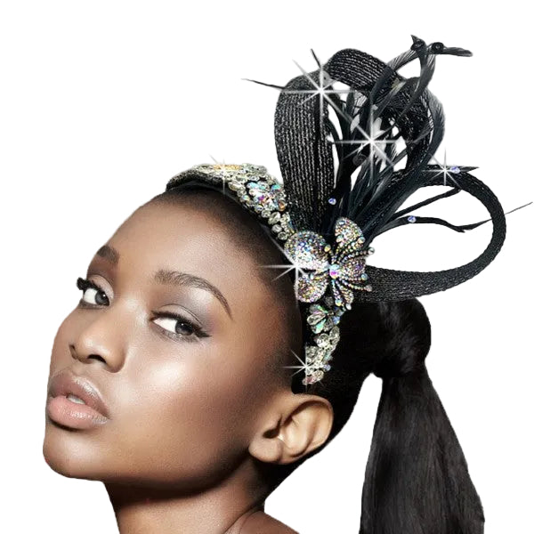 Beautiful Dress Hat/ Church Hat by Josephine Josephine Cloche – French Knot main image 4