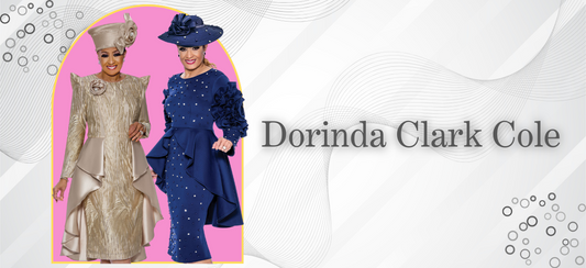 A closer look at Dorinda Clark Cole stunning church dresses collection.