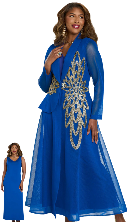 Donna Vinci 5868-RYL-QS Church Dress