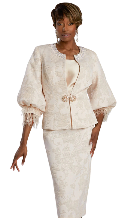 Donna Vinci 5837-IH Church Suit