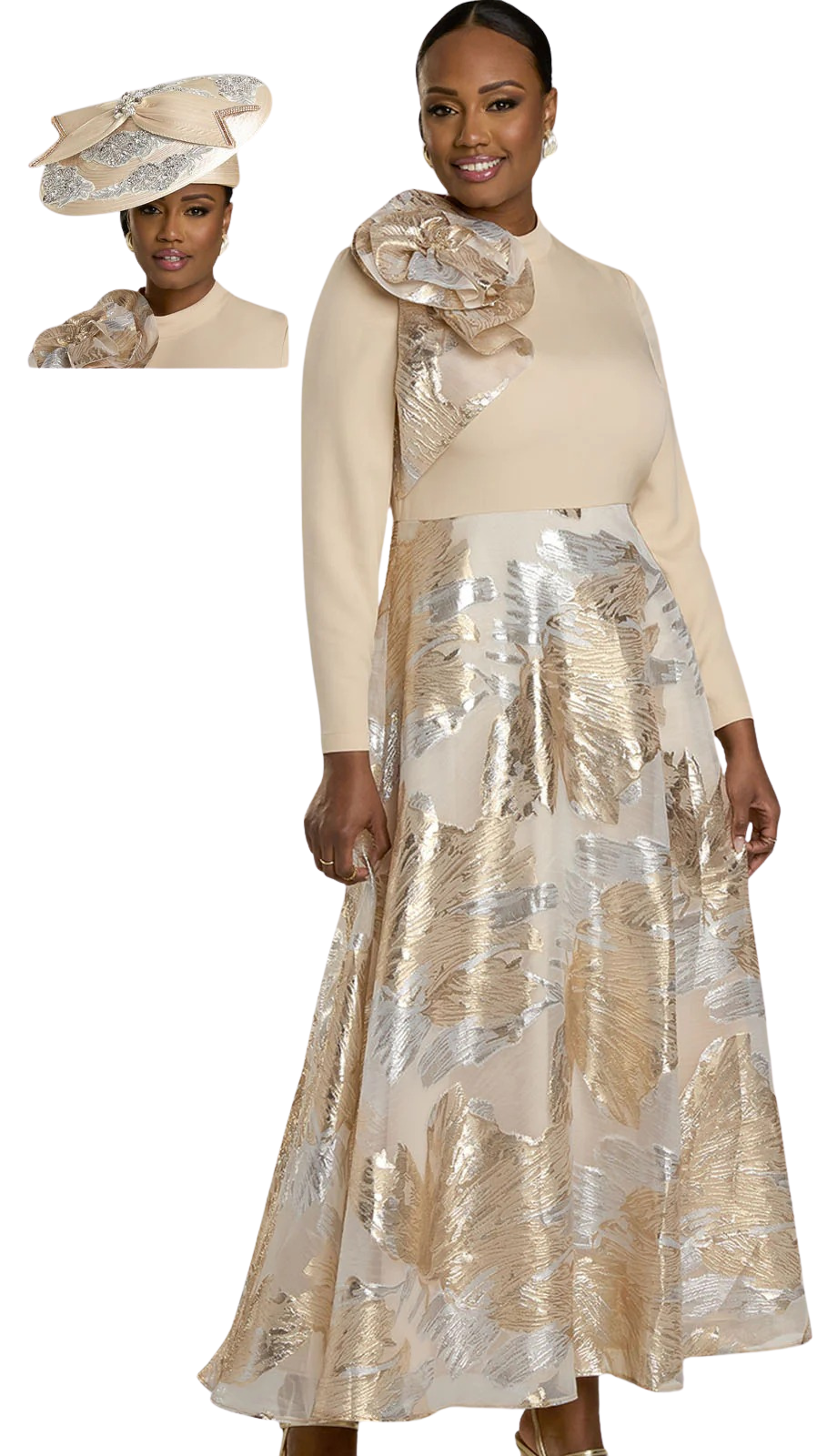 Donna Vinci 12177-IH Church Dress