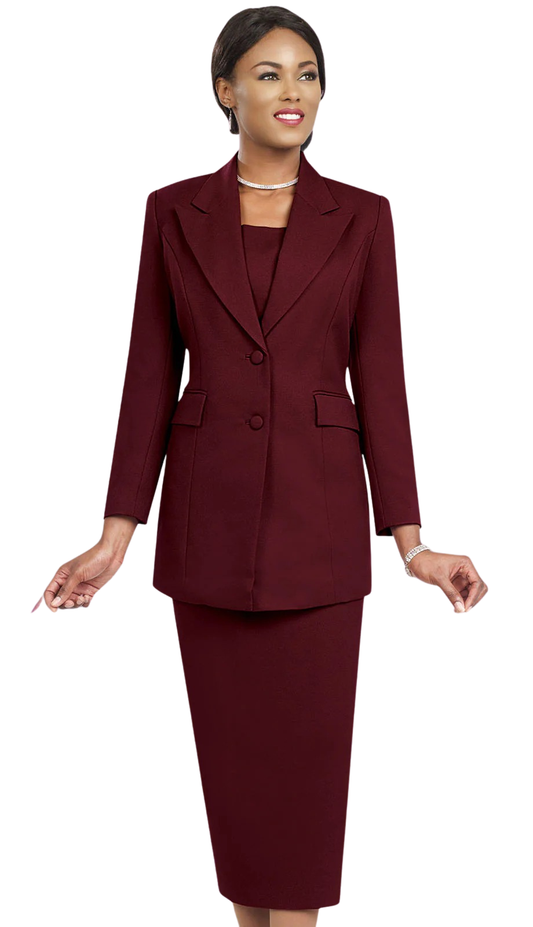 Ben Marc 2299-BUR Church Suit