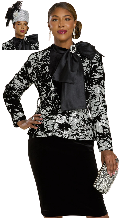 Donna Vinci 12214-QS Church Suit