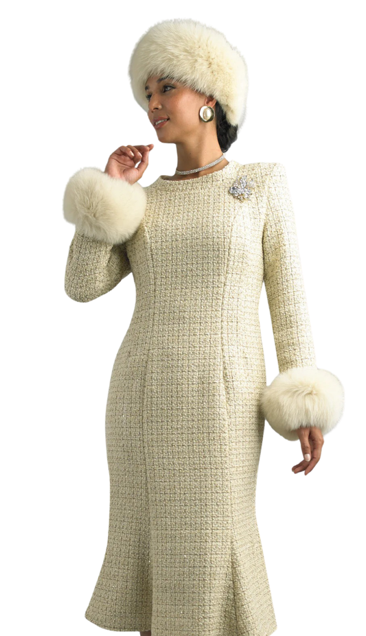 Lily and Taylor 5086-CWG Church Dress