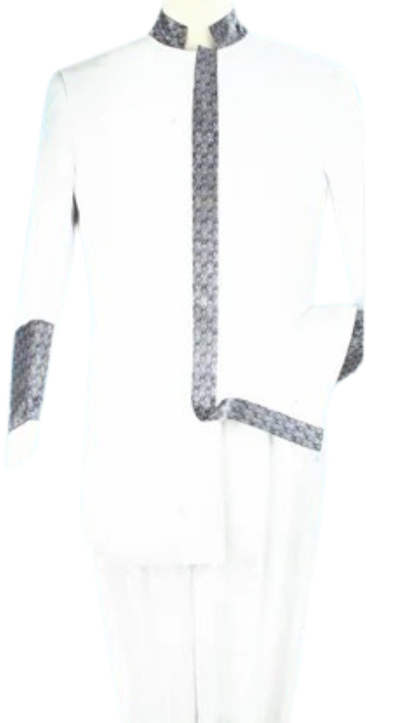 Sapphire Collection Mens Church-1-WHT Pastor Suit