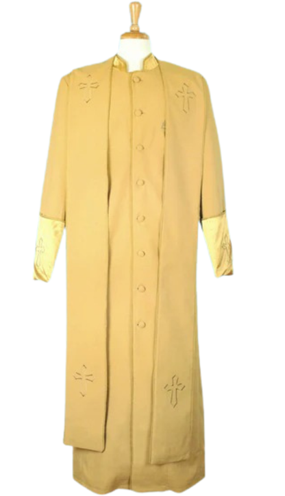 Sapphire Collection Mens Church Robe 2-GLD