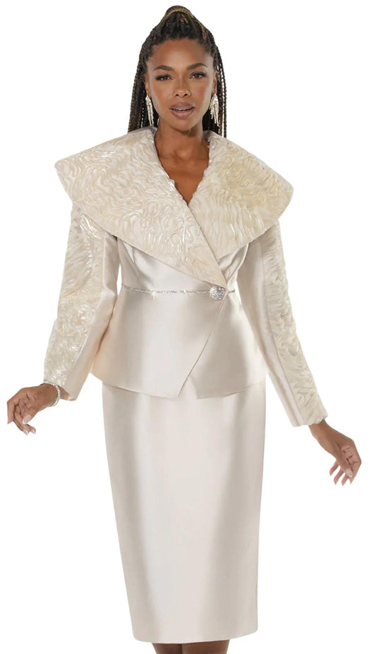 Donna Vinci 12230-CHM-QS Church Suit