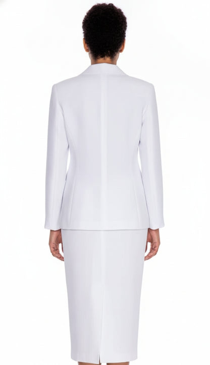 Giovanna 0655-WHT Church Suit