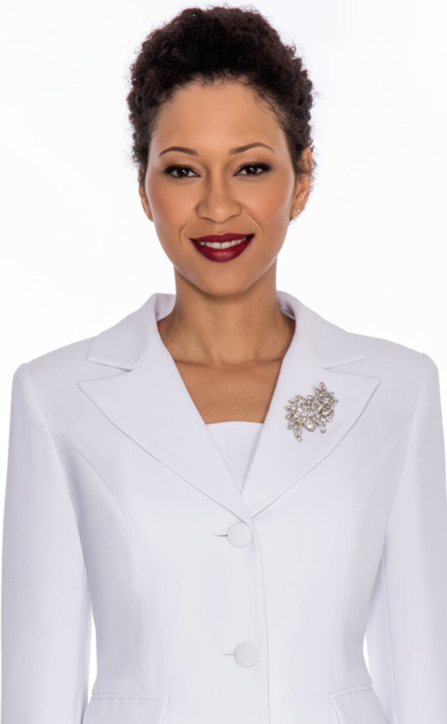 Giovanna 0655-WHT Church Suit