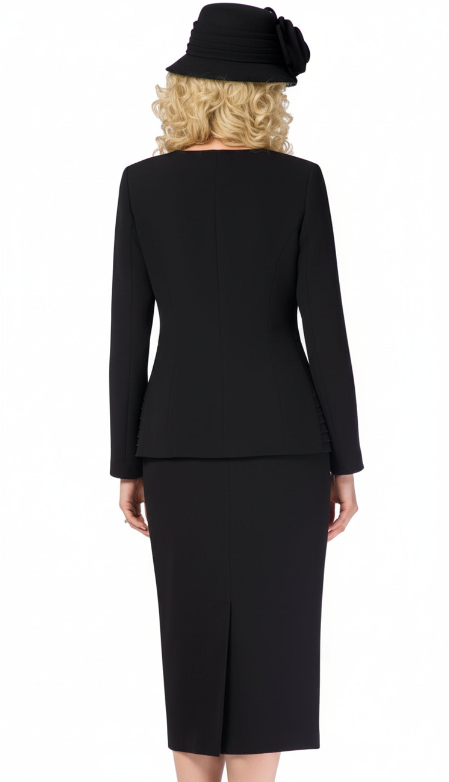 Giovanna 0902-BLK Church Suit