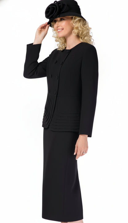 Giovanna 0902-NVY Church Suit