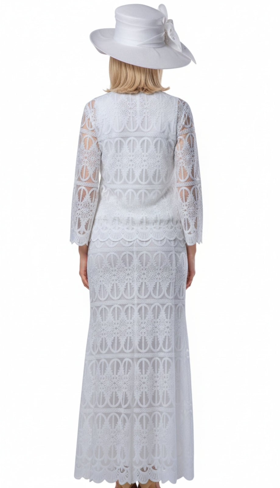 Giovanna 0946-WHT Church Dress