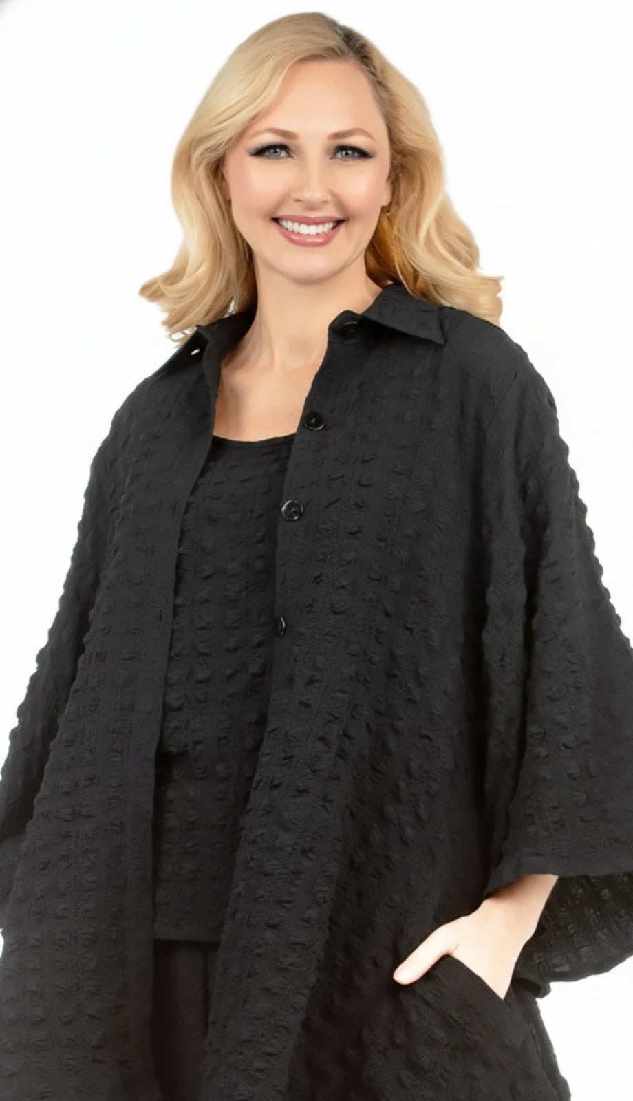 Giovanna 0948-BLK Church Suit