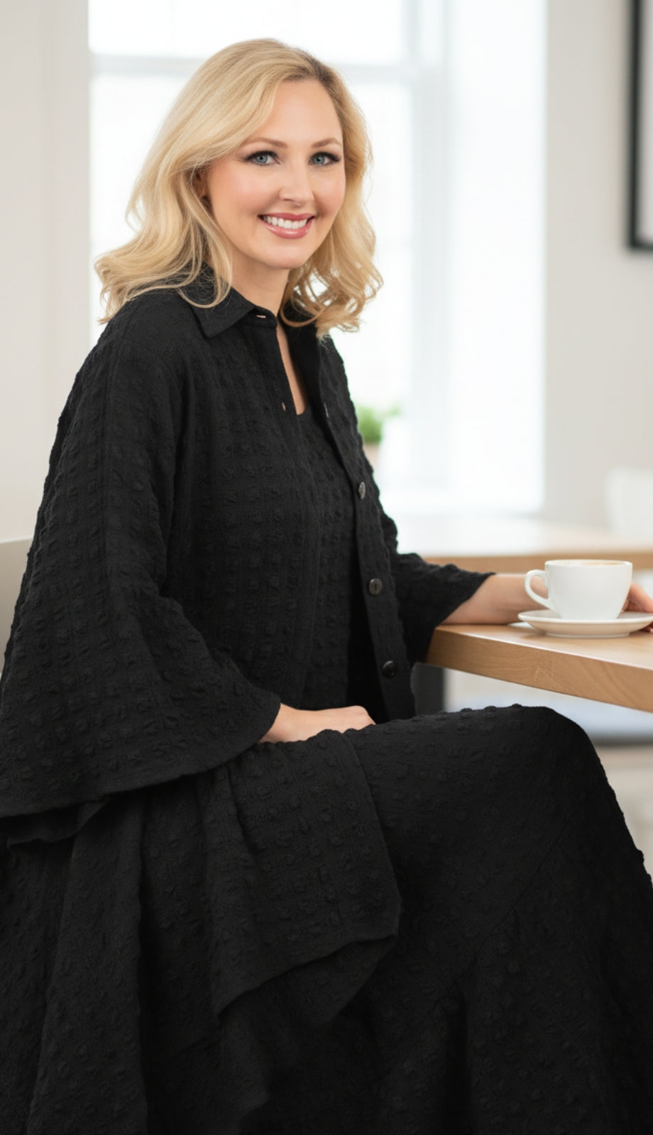 Giovanna 0948-BLK Church Suit