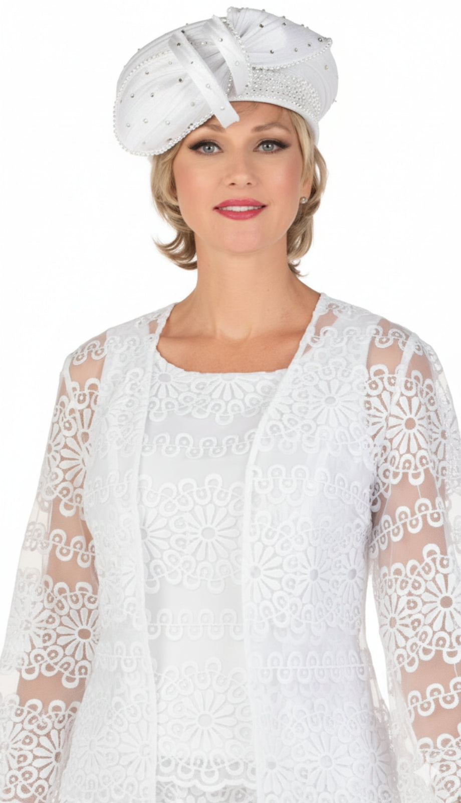 Giovanna 0974-WHT Church Dress
