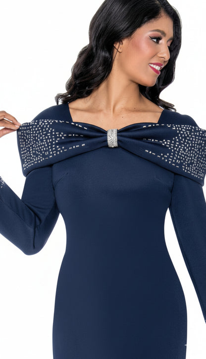 Nubiano 100101-NVY-IH Church Dress