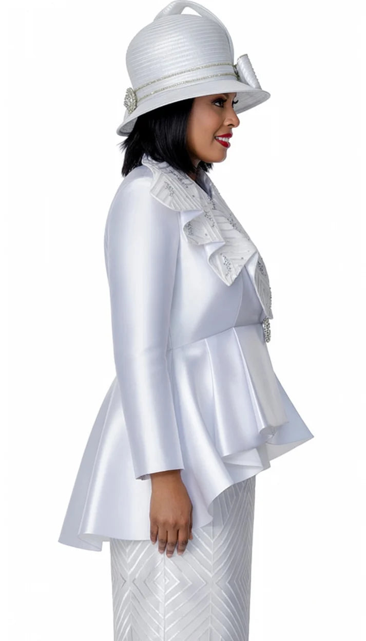 GMI G401702-WHT-H Church Hat