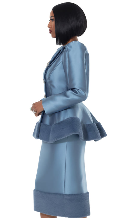 Donna Vinci 12136-DKB-QS Womens Suit