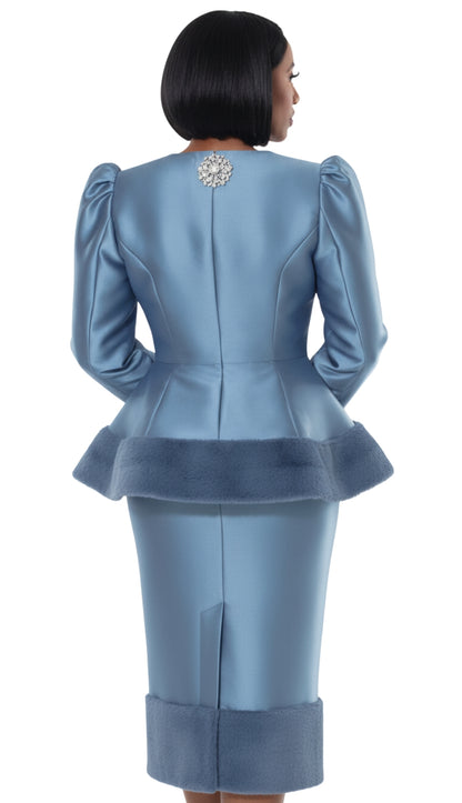 Donna Vinci 12136-DKB-QS Womens Suit
