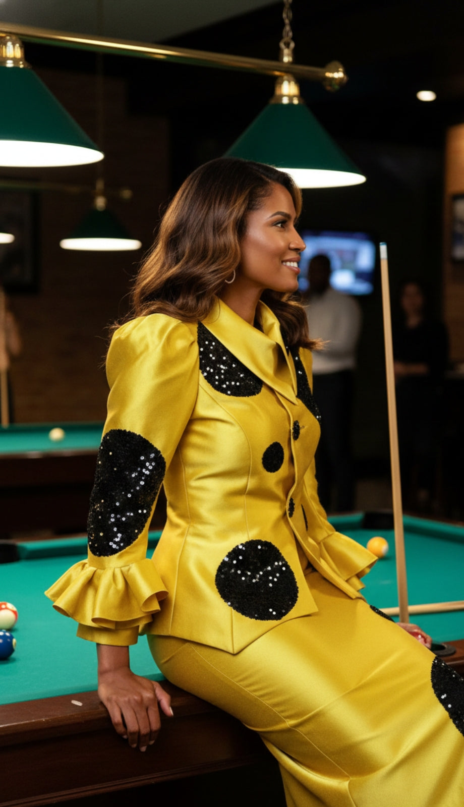 Donna Vinci 12205-GLD Church Suit