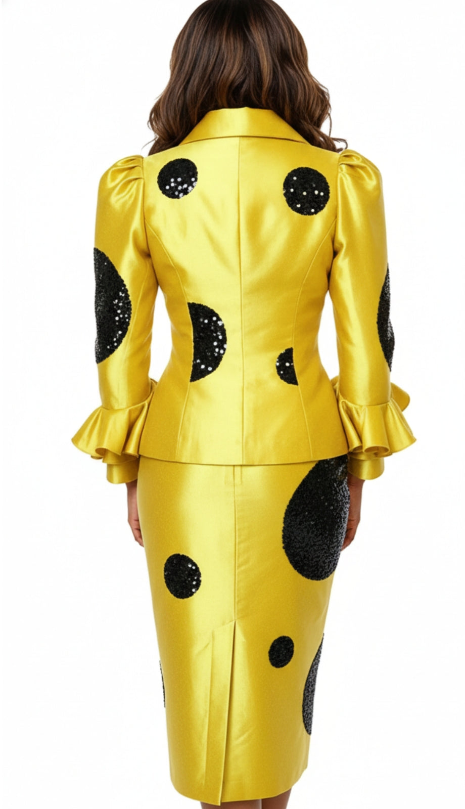 Donna Vinci 12205-GLD Church Suit