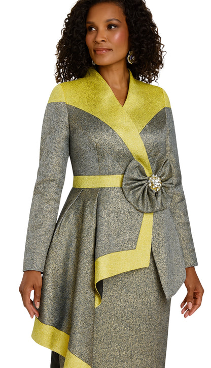 Donna Vinci 12226-QS Church Suit