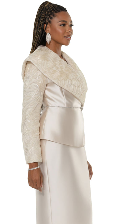 Donna Vinci 12230-CHM Church Suit