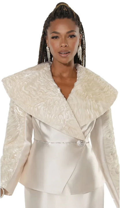 Donna Vinci 12230-CHM-IH Church Suit