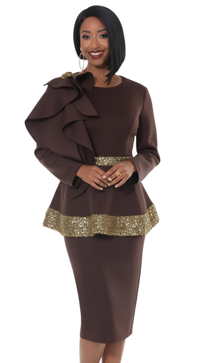 Donna Vinci 12231-CHC-QS Church Suit