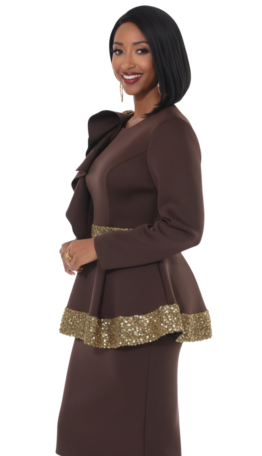 Donna Vinci 12231-CHC-QS Church Suit