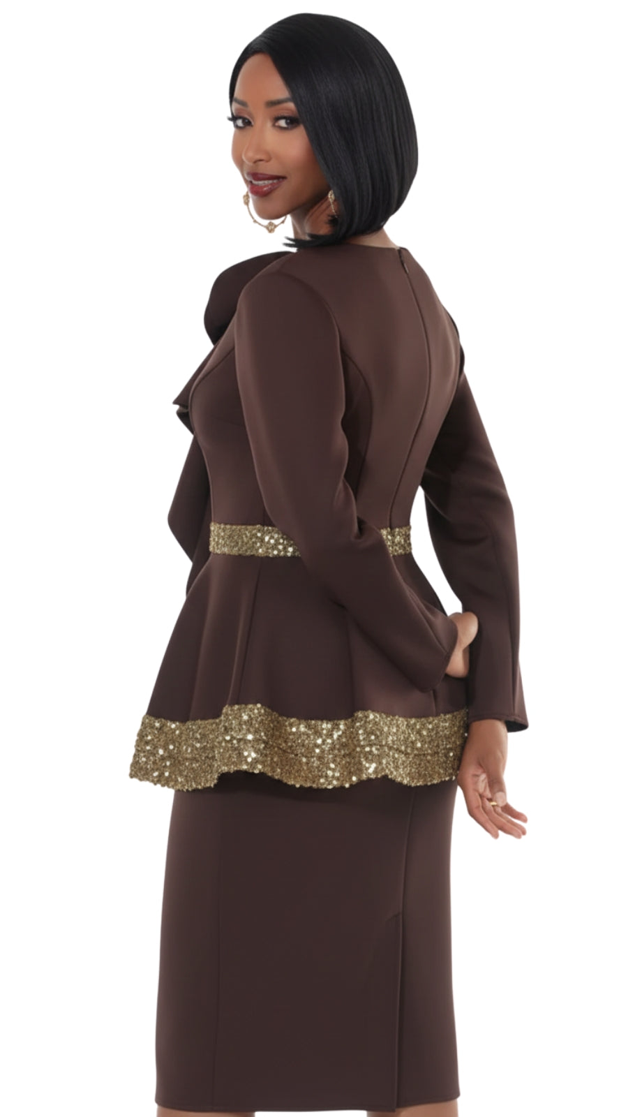 Donna Vinci 12231-CHC-QS Church Suit