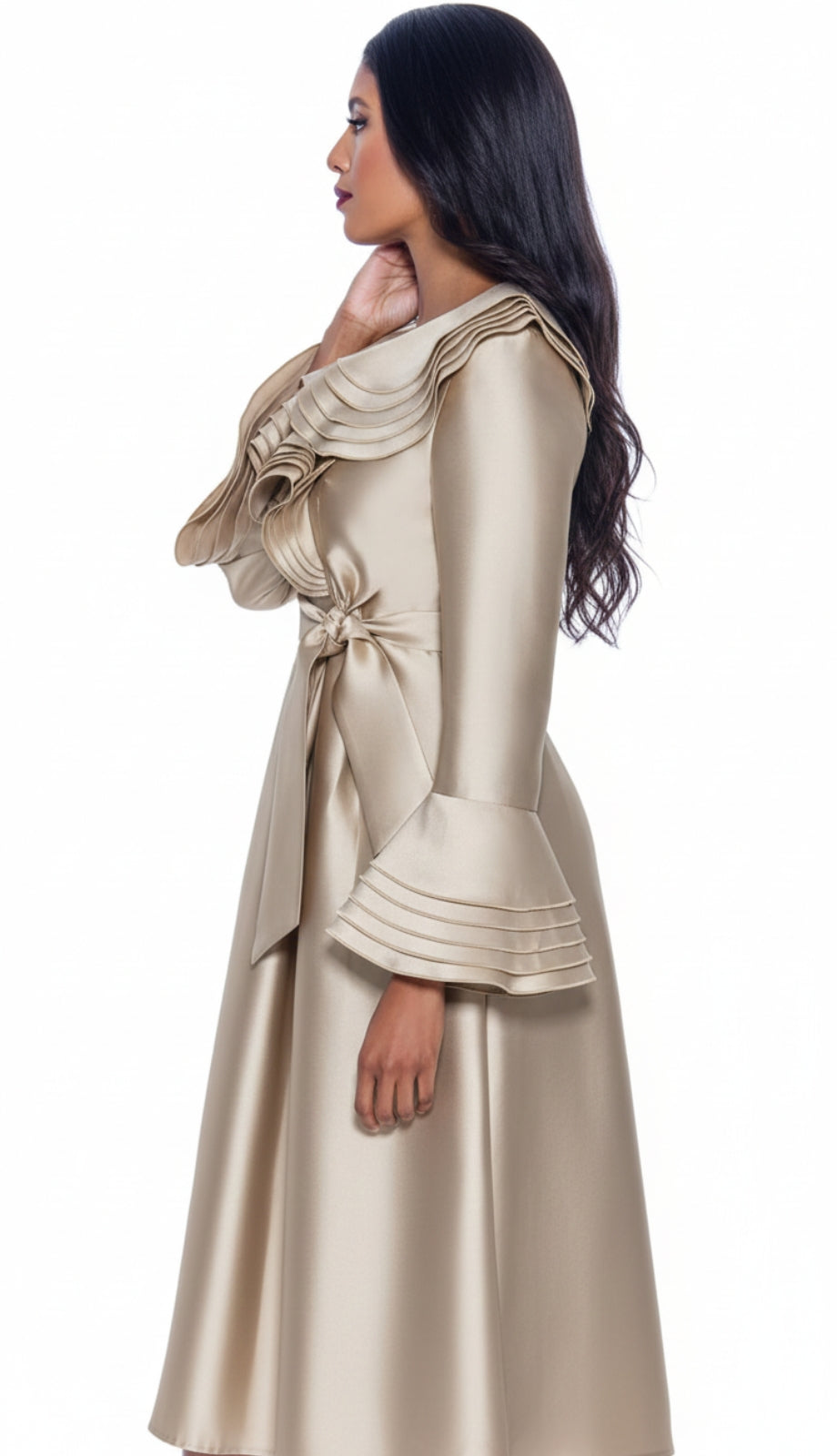 Nubiano 12281-CHM-IH Church Dress