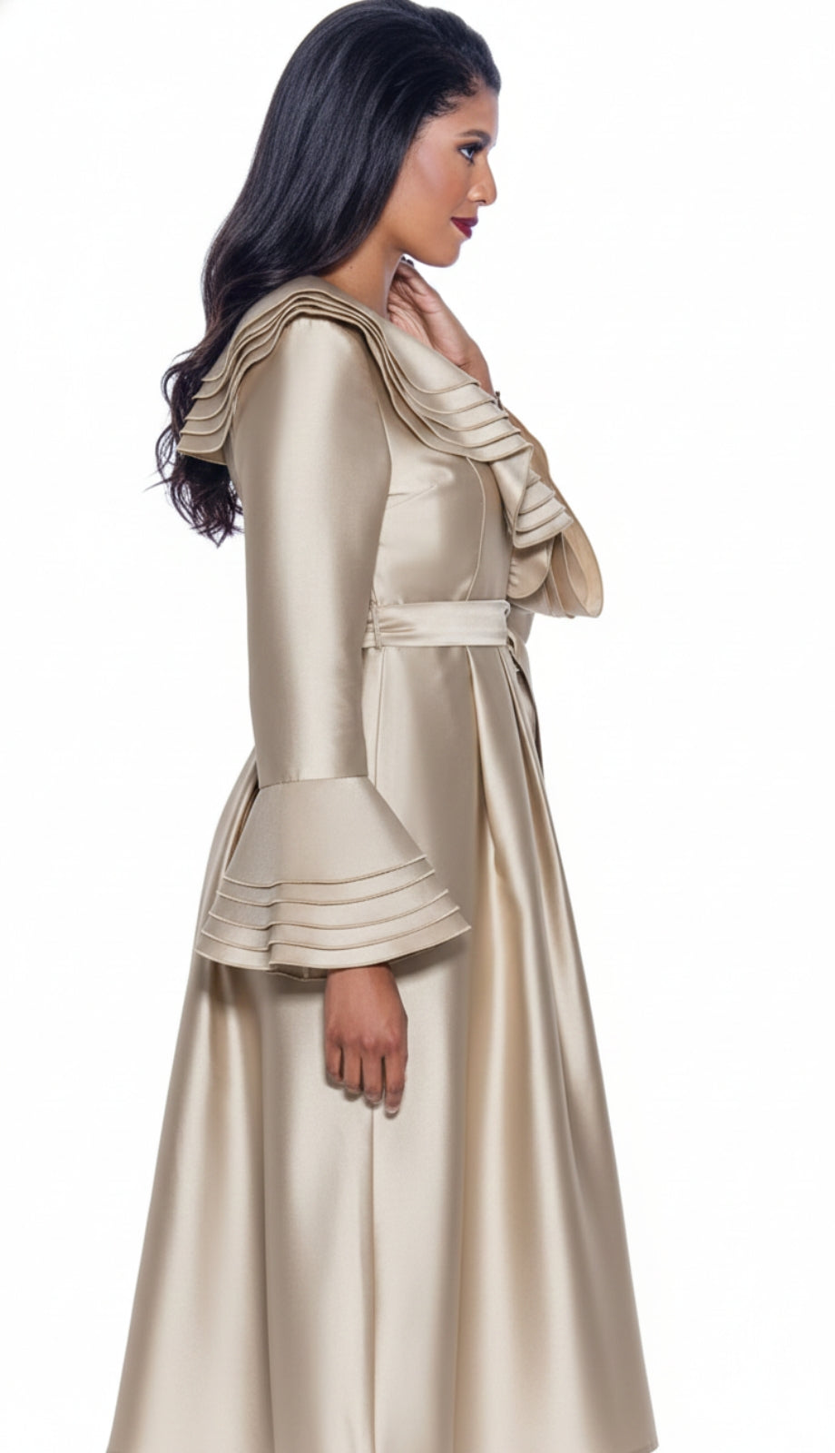 Nubiano 12281-CHM-IH Church Dress