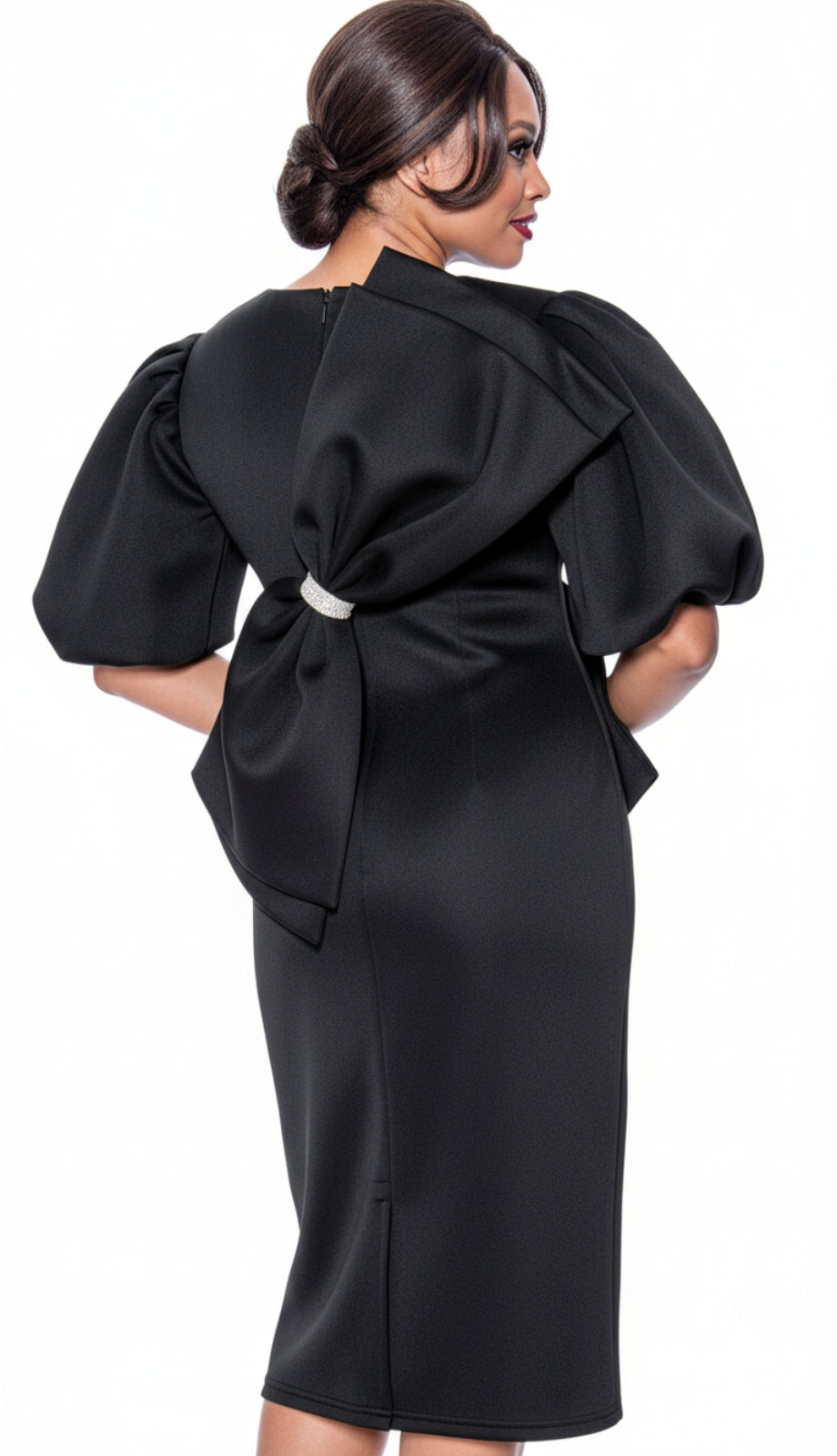 Nubiano 12351-BLK Church Dress