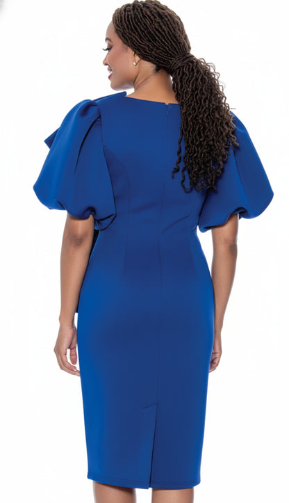 Nubiano 12351-RYL Church Dress