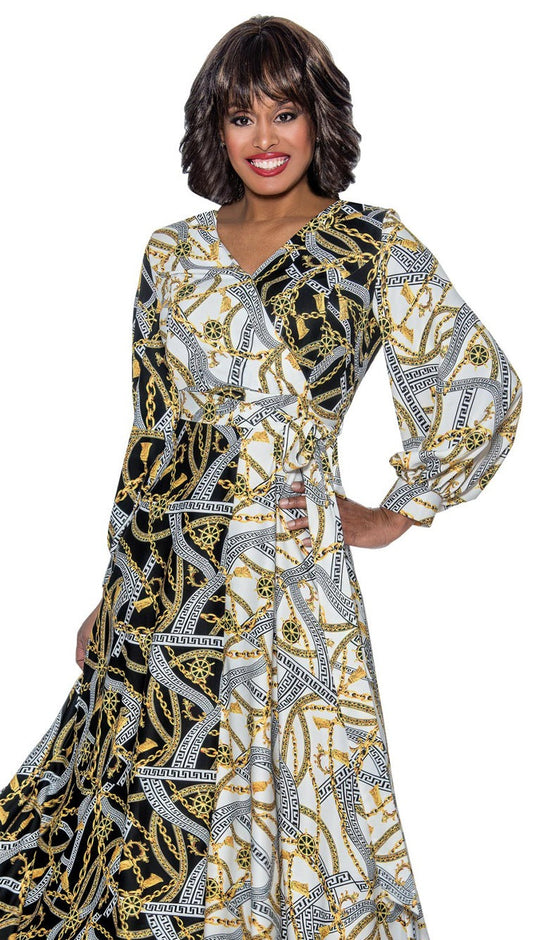 Nubiano 1241-WHM Church Dress