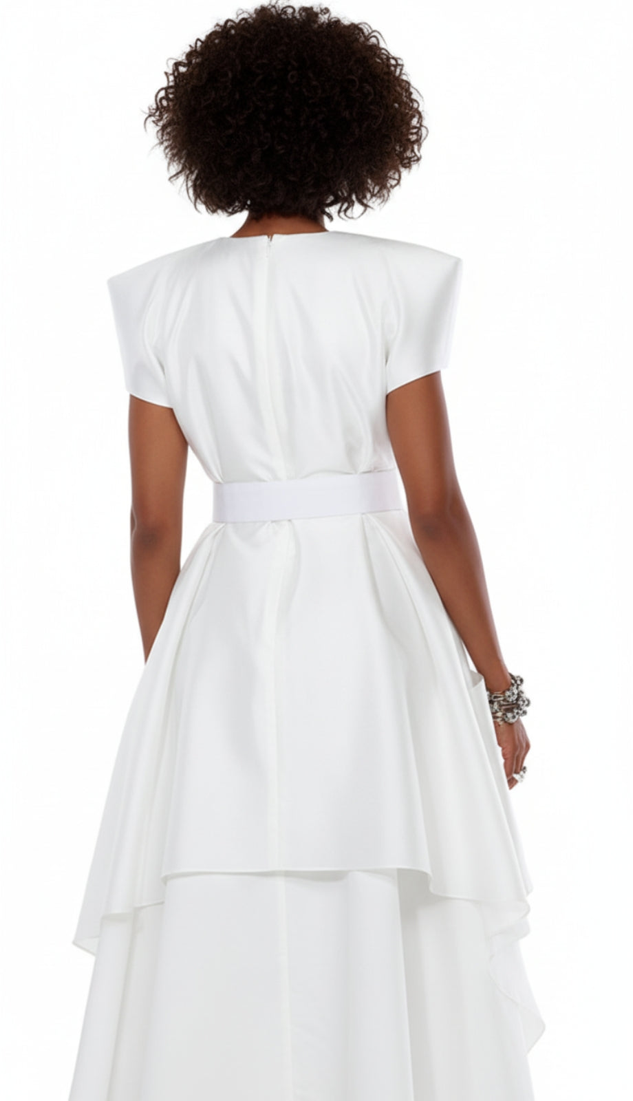 Love the Queen 17607-WHT Dress